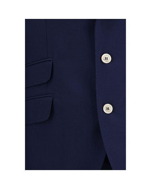 Brunello Cucinelli Blue Wool Oves Aries Two for men