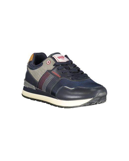 Carrera Blue Sleek Sports Sneakers With Logo Accent for men