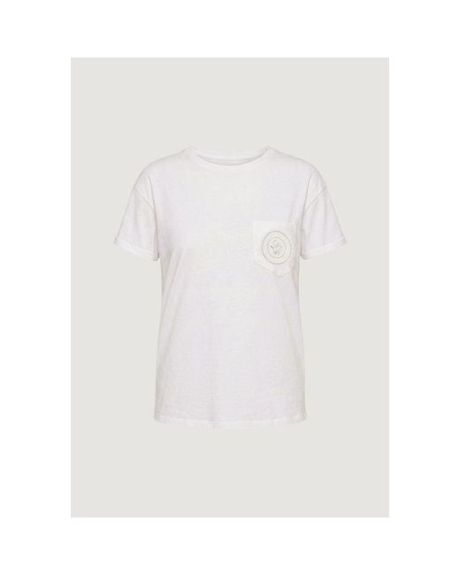 Liu Jo White Cotton T-Shirt