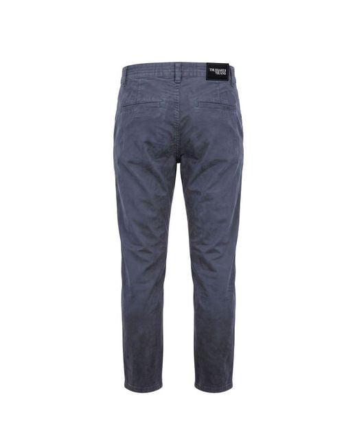 Trussardi Blue Cotton Pant for men