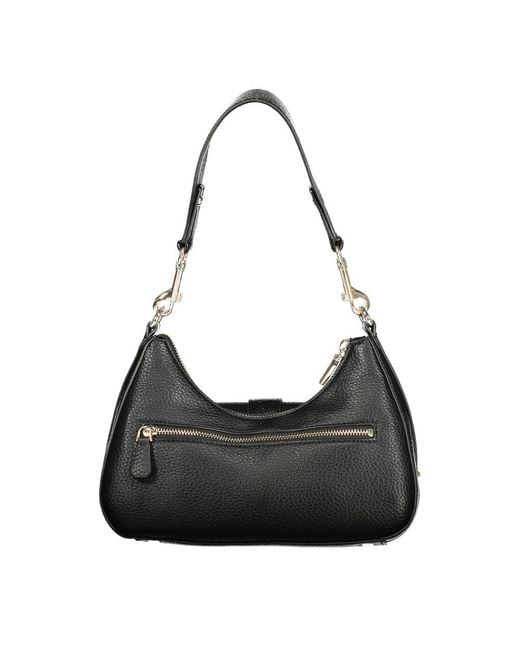 Guess Black Polyurethane Handbag