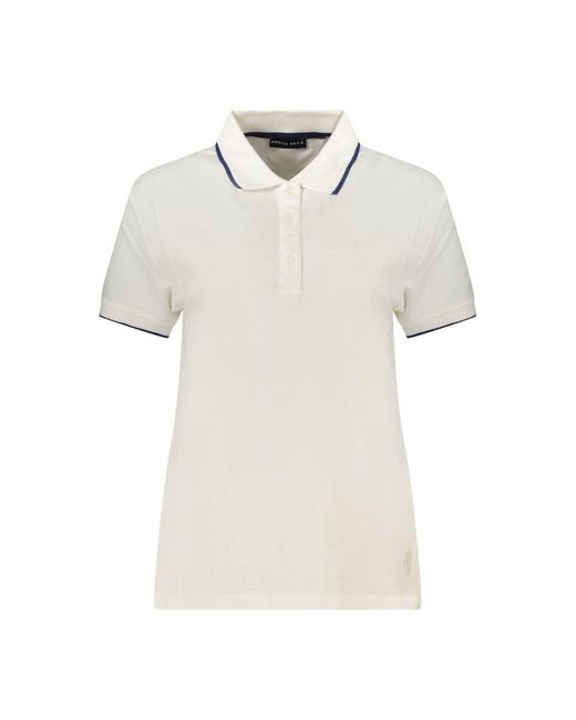 North Sails White Cotton 's Polo Shirt