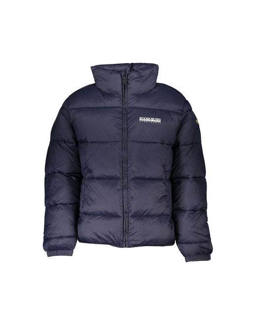 Napapijri Blue Polyamide Jacket for men