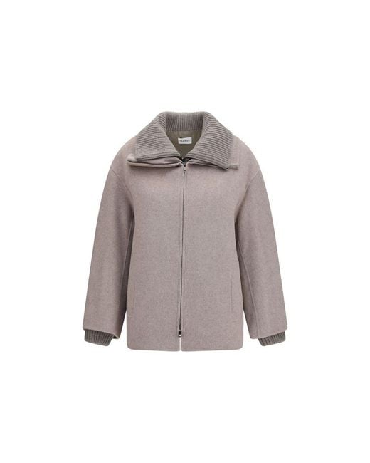 P.A.R.O.S.H. Gray Beige Wool Oves Aries Full
