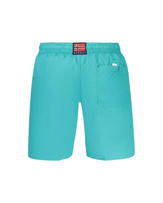 Norway 1963 Blue Azzurro Polyamide Men's Swimwear for men
