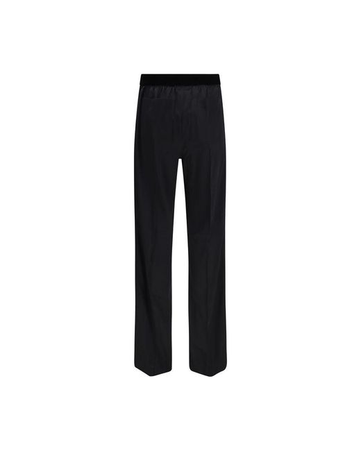 Tom Ford Black Silk Casual Pants