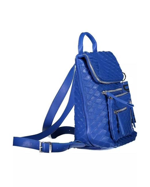 Desigual Blue Polyethylene Backpack