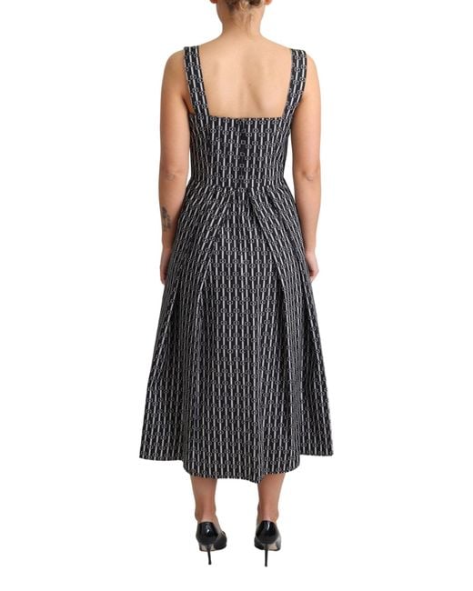Dolce & Gabbana Black Midi Dresses