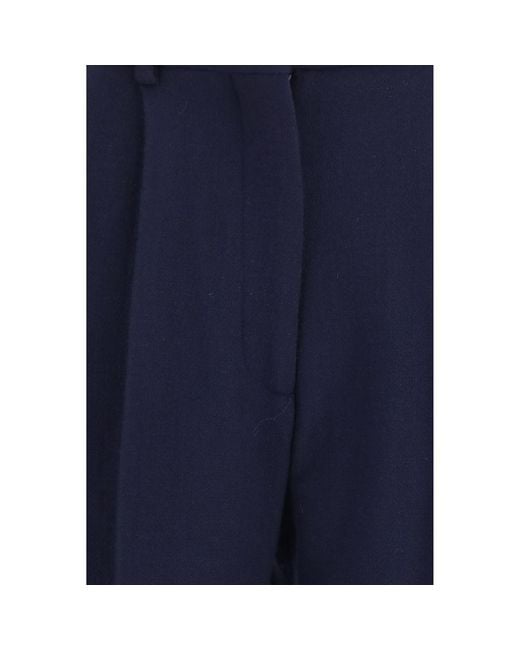 Blazé Milano Blue Wool Oves Aries Pants