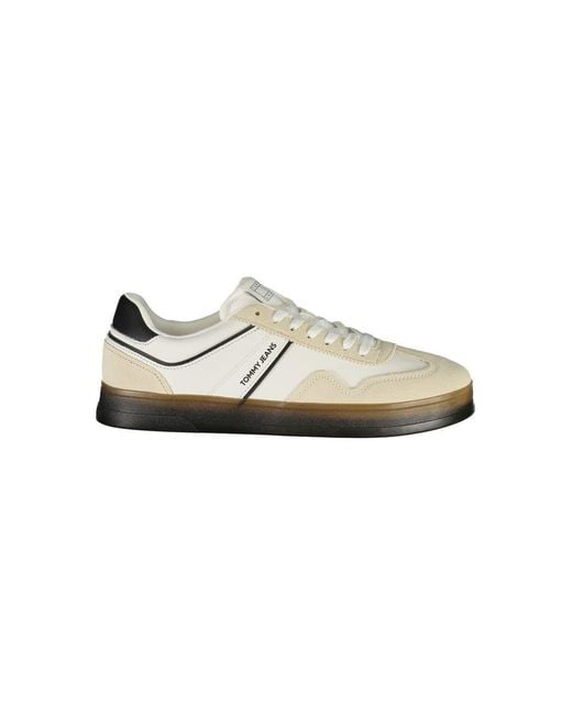 Tommy Hilfiger White Jeans Em0Em01276 Casual Sneakers for men