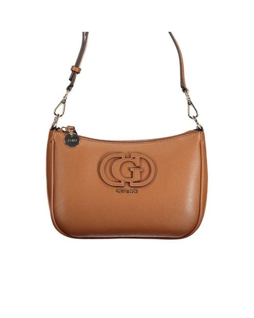 Guess Brown Marrone Poliuretano Handbag
