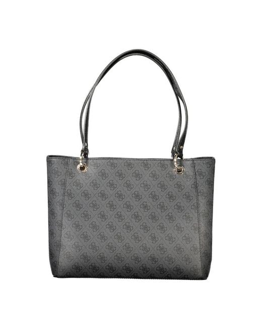 Guess Gray Polyethylene Handbag