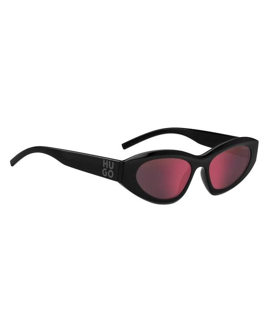 Boss Red Black Resin Sunglasses