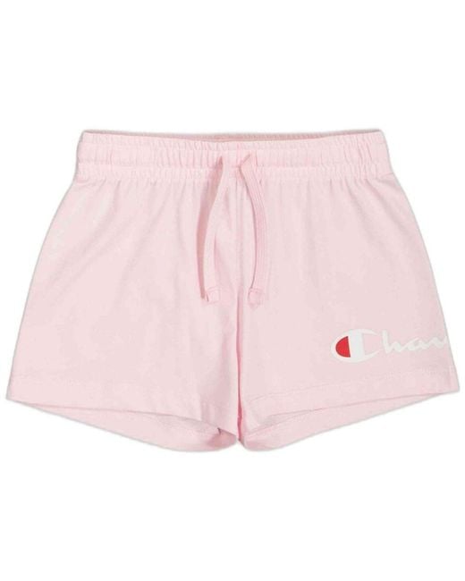 Champion Pink Cotton Shorts