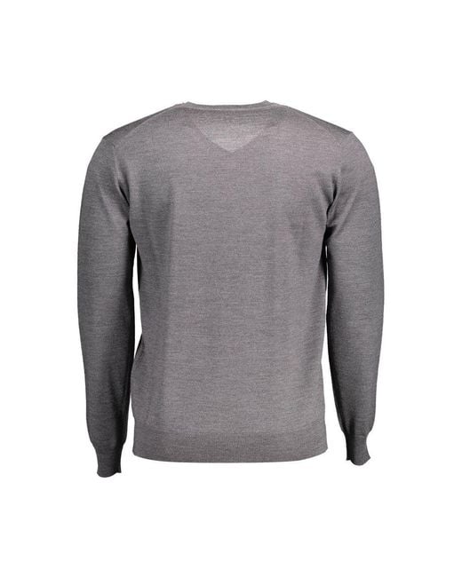 Harmont & Blaine Gray Grigio Lana Uomo Maglia for men