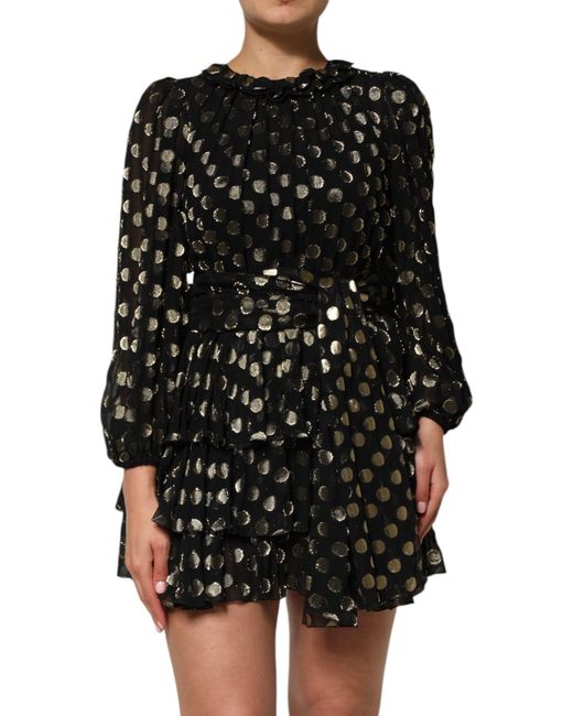 Dolce & Gabbana Black Short Dresses