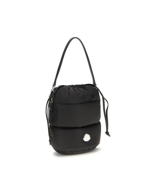 Moncler Black Nylon Backet Bag