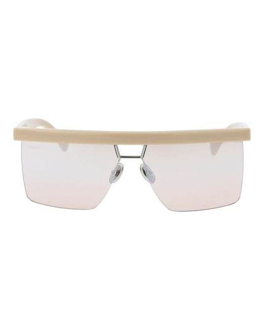 Max Mara Natural Plastic Sunglasses