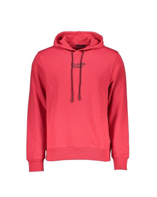 Roberto Cavalli Pink Cotton Sweatshirt for men
