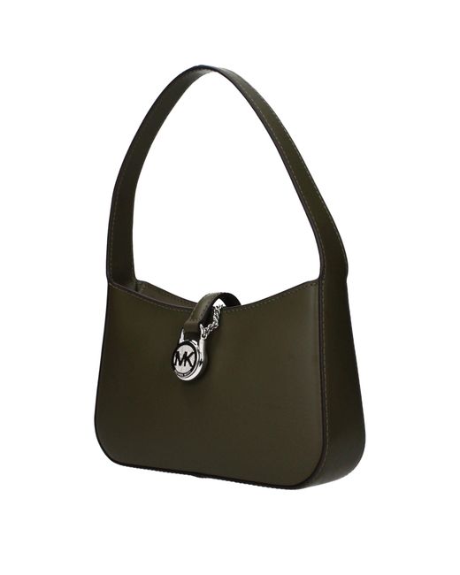 Michael Kors Black Lyra Handbag/ Leather