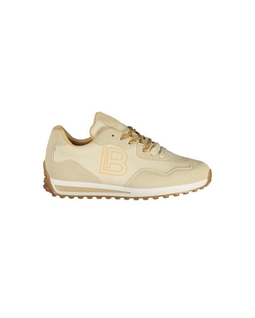Laura Biagiotti Natural Beige Polyurethane Sneaker