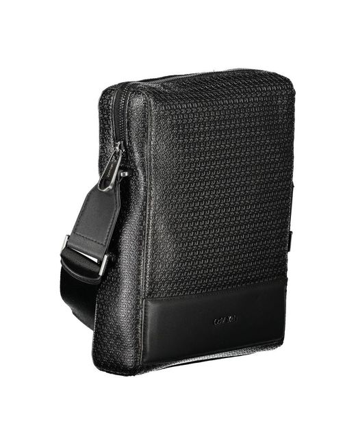 Calvin Klein Black Eco-Friendly Sleek Shoulder Bag for men