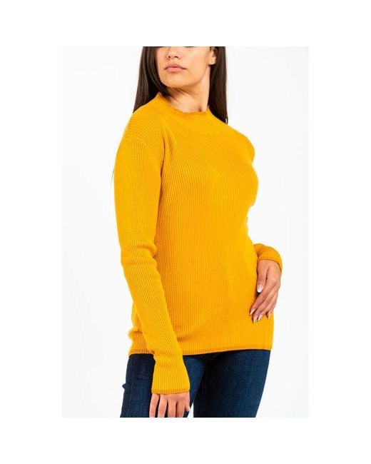Gas Yellow Wool Sweatshirt