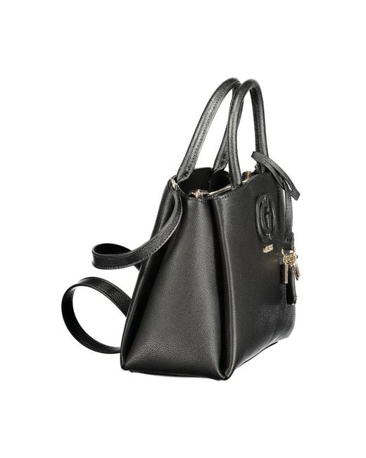 Guess Black Marrone Poliuretano Handbag
