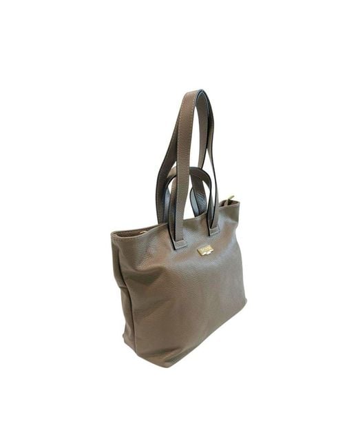 Baldinini Brown Cowhide Handbag