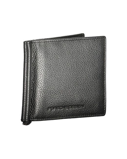 Porsche Design Black Leather Wallet for men