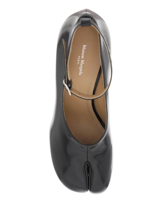 Maison Margiela Black Tabi Mary Jane Pumps