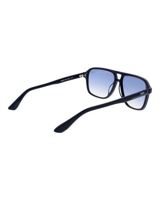 BMW Blue Acetate Sunglasses for men