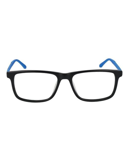 Fila Blue Gray Rubber Glasses (frames) for men