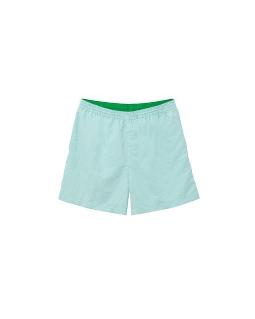 Bottega Veneta Blue Turquoise Polyamide Swim Short for men
