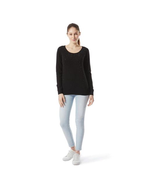 Gas Black Cashmere Sweater