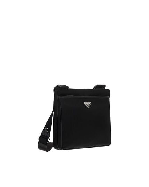 Prada Black Shoulder Bag for men