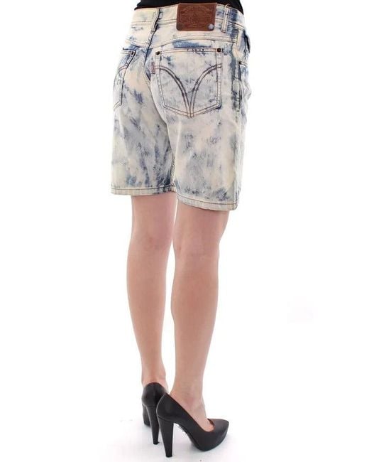 Dolce & Gabbana Gray D&G Cotton Washed Jeans Denim Shorts