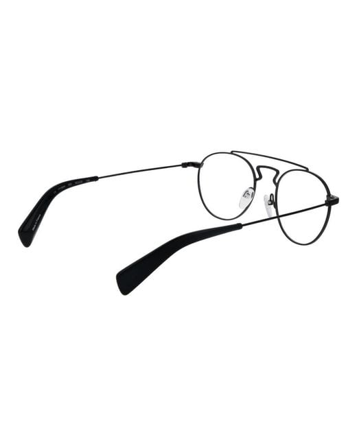 Yohji Yamamoto Brown Metal Glasses (Frames) for men