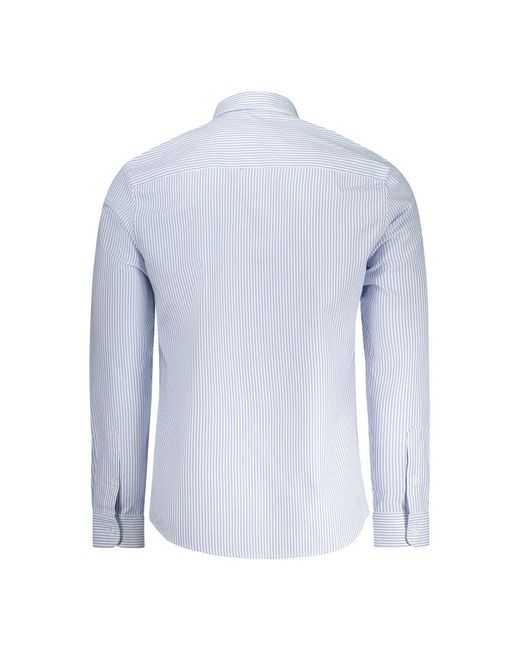 North Sails Blue Cotton Shirt for men