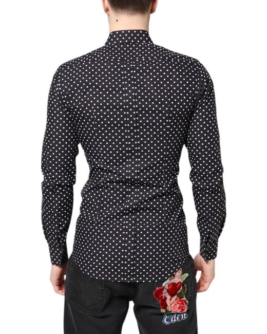 Dolce & Gabbana Black Casual Shirts for men