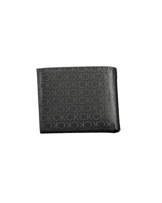 Calvin Klein Black Polyester Wallet for men