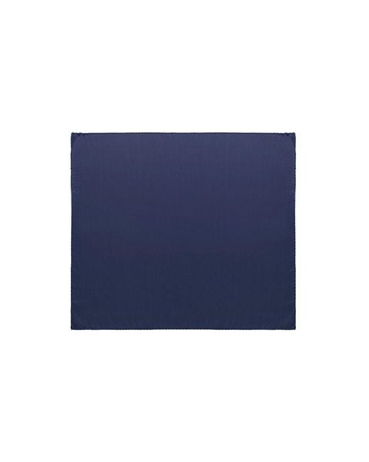 Dolce & Gabbana Blue Silk Pocket Square for men