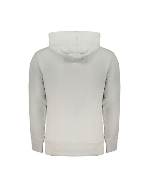 Calvin Klein Gray Cotton Sweater for men