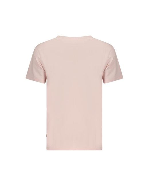 Guess Pink Rosa Cotton Woman T