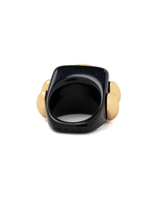La Manso Black My Ex's Funeral Ring for men