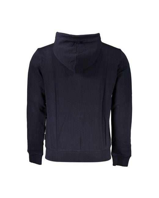 Napapijri Blue Cotton Sweater for men