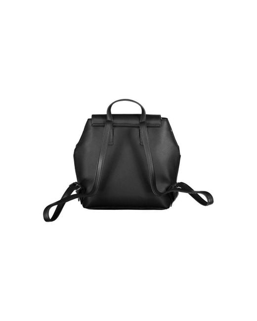 Calvin Klein Black Polyester Backpack
