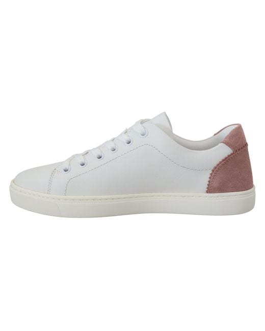 Dolce & Gabbana Black Chic Leather Low-Top Sneakers
