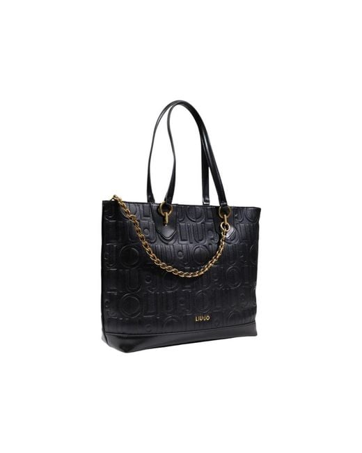 Liu Jo Black Polyethylene Handbag