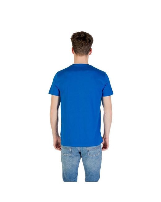 Lacoste Blue Cotton Clothing for men